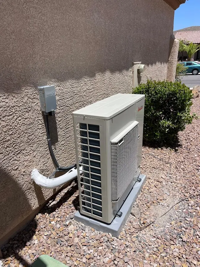 Residential air conditioning condenser unit in Lake Holiday